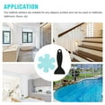 thumbnail image 6 of 60/40/20pcs Bathtub Stickers Non-Slip, Shower Safety Treads Adhesive Appliques with Scraper Bright Colourful Flower Decals Anti-Slip for Bath Tub, Stairs, Shower Room and Other Slippery Surfaces, 6 of 8