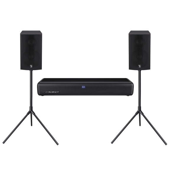 Sistema de Teatro en Casa Bluetooth Kaiser KXB-6020 35 pulgadas 2 Satélites con Tripié más Control Remoto