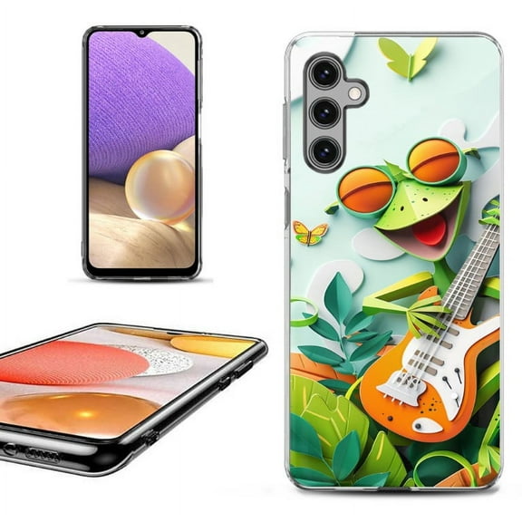 OneToughShield ® Shockproof Phone Case Compatible with Samsung Galaxy A15 5G – Grasshopper