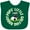 Green, variant on Inktastic Pops Little Golfing Buddy Boys Baby Bib