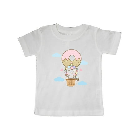 

Inktastic Unicorn Donut Balloon Gift Baby Boy or Baby Girl T-Shirt