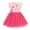 A40-Red, variant on Ccpelsie Toddler Girls Tulle Dress Kids Summer Puff Sleeve Baby Girls Tutu Princess Party Casual Dress(Light Purple,130)