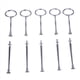 thumbnail image 5 of 15 Boda de Metal 2 Torta Soporte Centro Manija Varillas Herrajes Kit, 5 of 6