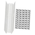 thumbnail image 3 of 100 mini clips para invernadero, clips de alambre de fijación portátiles de acero inoxidable para el hogar., 3 of 9