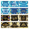 thumbnail image 4 of Happy Birthday Party Backdrop Banner - Wall Decorations Photography Background Party Supplies, 4 of 5