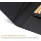 thumbnail image 4 of Fundas para pasaporte, billeteras de cuero genuino para pasaporte, estuche con bloqueo RFID (negro) Porta pasaporte y portatarjetas para hombres y mujeres Accesorio de viaje, tarjeta de crédito, bolet, 4 of 5