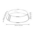 thumbnail image 2 of OULII Pot Racks Stainless Steel Stove Support For Campers 1Set, 2 of 8