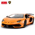 thumbnail image 4 of RASTAR RC Car 1/14 Scale 2.4Ghz Lamborghini Aventador SVJ Radio Remote Control R/C Toy Car Model Vehicle (Orange), 4 of 6