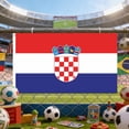 thumbnail image 4 of Bandera de fútbol grande | Pancarta de celebración para aficionados en partidos deportivos, fiestas temáticas y decoración de bares, 4 of 6