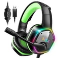 thumbnail image 4 of EKSA E1000 Auriculares para juegos Auriculares para computadora con micrófono con cancelación de ruido y luz RGB compatibles con PC PS4 PS5 Laptop, 4 of 5