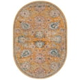 thumbnail image 2 of Rugs.com Lola Collection Rug – 4' x 6' Oval Yellow Medium Rug Perfect For Living Rooms, Large Dining Rooms, Open Floorplans, 2 of 9