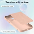 thumbnail image 5 of Elegant Choise for iPhone 17/17 Air/17 Pro/17 Pro Max Silicone Case Soft Anti-Scratch Protective Cover, 5 of 18