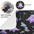thumbnail image 5 of Iauyy Dish Drying Mat for Kitchen Counter, Super Absorbent & Hanging 16x18 / 18x24 Inch (S/M) Purple Flowers, 5 of 8