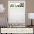 thumbnail image 2 of Cordless Room Darkening Cellular Pleated Window Shades, Light Filtering Top-Down Honeycomb Pull Down Blinds for Windows and Skylights, 39'' x 64'', 2 of 6