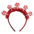 thumbnail image 4 of UJNDER Women's Candy Lollipop Headband for Amusement Park Style Hair Girl Headbands,02_Red,One Size, 4 of 5