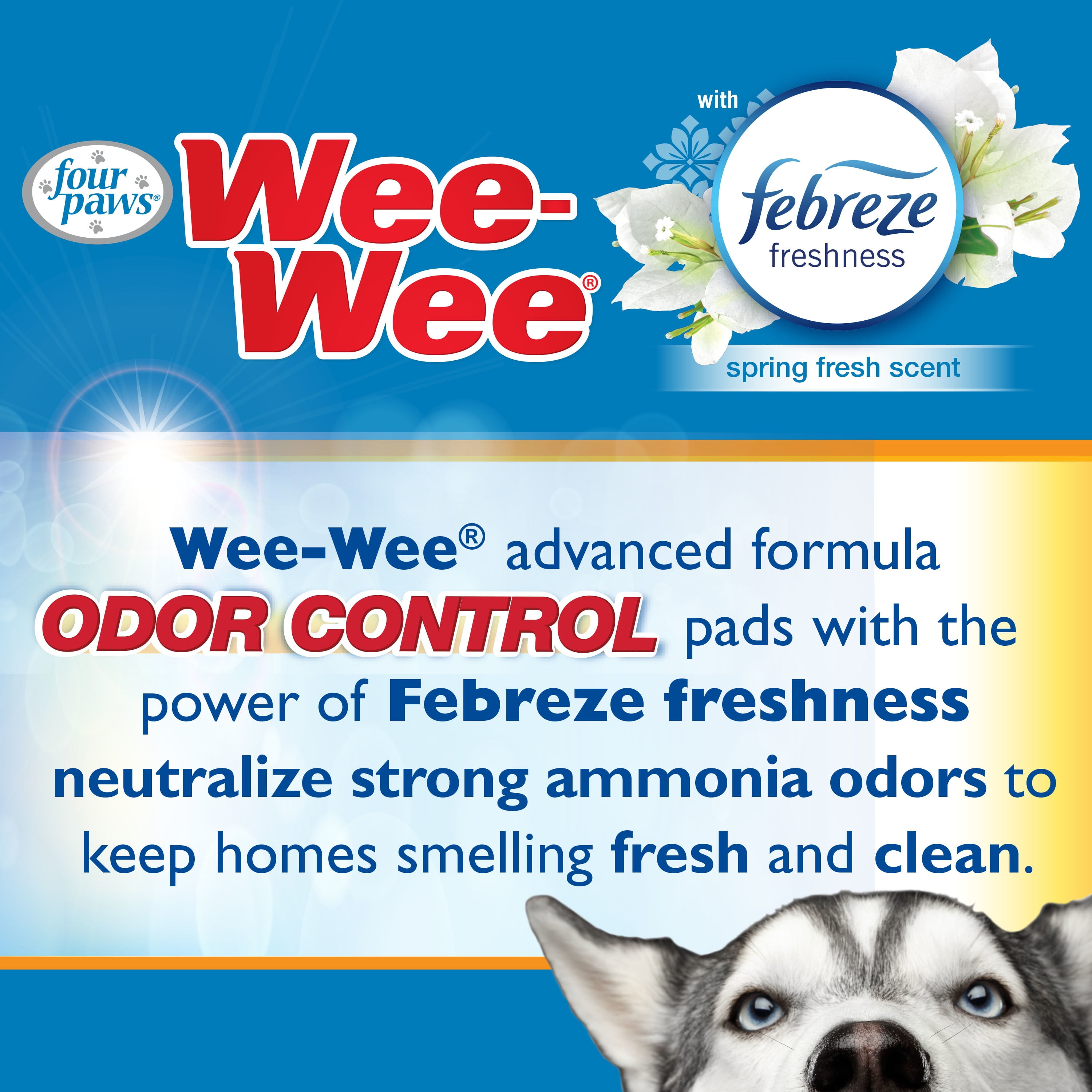 febreze wee wee pads
