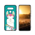 thumbnail image 1 of Compatible with LG Q51 Phone Case, lama-alpaca48 Case Silicone Protective for Teen Girl Boy Case for LG Q51, 1 of 1