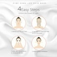 thumbnail image 6 of HIME SAMA LED Light Therapy Mask, Face and Neck Coverage, 7 Color Modes, Anti-Aging and Acne Treatment, Reusable Skin Care Device, 6 of 6