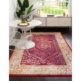 thumbnail image 3 of Rugs.com Aurelia Collection Rug – 4' x 6' Magenta Medium-Pile Rug Perfect For Living Rooms, Large Dining Rooms, Open Floorplans, 3 of 4