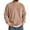 06# Coffee, variant on Oversized Vintage Crewneck Sweatshirt Men Acid Wash Cotton Baggy Trendy Streetwear Long Sleeve Shirts Pullover Tops Army Green S