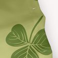 thumbnail image 2 of Simply Daisy 70" W x 73" H Lucky Holiday Floral Print Polyester Shower Curtain, Light Green, 2 of 3