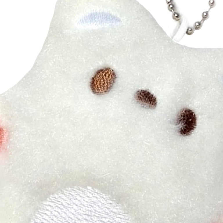 Milageto Plush Doll Keychain Adorable Portable Stuffed Doll