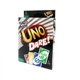 thumbnail image 1 of Juego de cartas UNO Dare de Mattel Games para la noche familiar con desafíos desafiantes y tontos de 3 categorías diferentes, 1 of 5