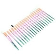 thumbnail image 3 of Cepillos de Maquillaje, Rubor de Polvo Facial Facial Premium para Sombra de Ojos para delineador de ojos para mezclar para cejas, 3 of 7