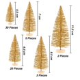 thumbnail image 3 of Miniárbol de Navidad artificial SATINIOR Sisal Snow, 60 unidades, 3 of 7