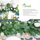 thumbnail image 4 of Decoración del hogar, decoración de habitaciones, decoración de paredes. Guirnalda artificial de 2 m con enredaderas verdes de mimbre, plantas falsas, fondo de ratán para decoración de bodas. Ratán ar, 4 of 6