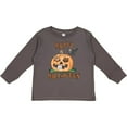 thumbnail image 3 of Inktastic Happy Halloween Kittens in a Pumpkin Boys or Girls Long Sleeve Toddler T-Shirt, 3 of 5