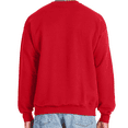 thumbnail image 4 of Hanes Perfect Sweats Crewneck Sweatshirt, Men's Long Sleeve Pullover Fleece, Athletic Red, S, 4 of 5