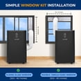 thumbnail image 5 of Portable Air Conditioner - 12000 BTU Cooling Capacity (ASHRAE) Compact Home A/C Cooling Unit, 5 of 7