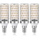 thumbnail image 1 of E14 16w Led Bulb Warm White 3000k Halogen Equivalent 1600lm AC 230v Non-dimmable 4pcs, 1 of 5