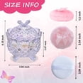 thumbnail image 2 of Set Powder Puff Qopoto de 5 piezas con estuche de cristal, 2 of 5