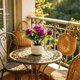 thumbnail image 1 of Vegetación artificial de plástico en maceta con rosa bonsái artificial | Plantas artificiales realistas para decorar el hogar, la oficina, el escritorio o el alféizar de la ventana, 1 of 6