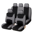 thumbnail image 1 of Tignapoo Universal Polyester Car Seat Covers Set - Beige, Grey, Purple Options for Front & Back Seats, Headrests, and Backrests - Protective, Durable, Easy Installation, 1 of 6