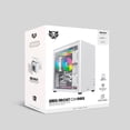 thumbnail image 5 of Gabinete Gamer Balam Rush ERIS FROST GM985 ATX Media Torre Cristal templado USB-C Blanco BR-935678, 5 of 5