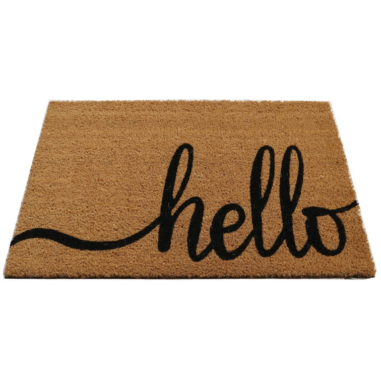 Hello Skinny Doormat, Hello Door Mat, Hello Welcome Mat, Hello Doormat, Slim  Doormat, Slim Mat, Hello Mat, Thin Doormat, Skinny Doormat 