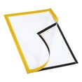thumbnail image 4 of Unique Bargains Magnetic Sign Holder 8.5 x 11, 6 Pack Magnetic Display Frame A4 Magnetic Picture Frame for Refrigerator, Yellow, 4 of 7