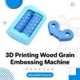 thumbnail image 4 of 3D Printing Wood Grain Embossing Machine - Business Card Mini Stamp,DIY Craft, Personalized Design,1 * Embossing Machine, 4 of 8