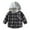 Navy, variant on Toddler Boy Shirts Long Sleeve Fashion Plaid Casual Hooded Button Down Shirt Jackets Kids Children Outerwear with Pocket 2-8Y Navy