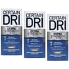 Certain Dri Extra Strength Clinical Solid Anti-Perspirant, 1.7 oz, 3 Pack