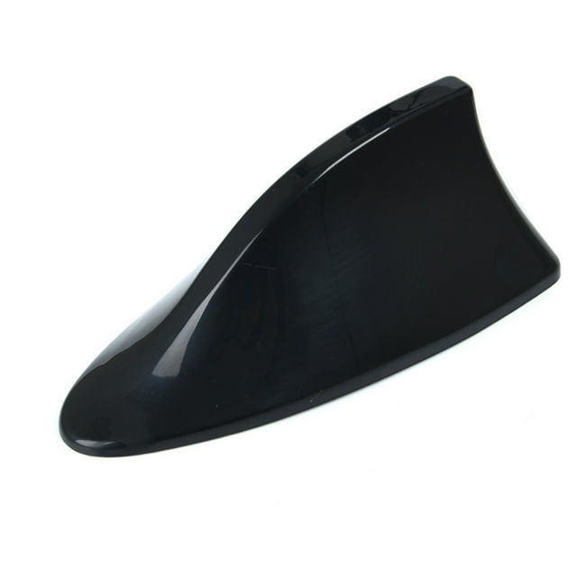 CARTTOU Antenne Décorative en Forme d'Aile de Requin, Remplacement d'Antenne Auto avec Fil de Cuivre, Base Adhésive pour Toit de Voiture