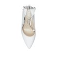 thumbnail image 3 of Jessica Simpson Pestara Bright White Slip On Pointed Toe Stiletto Heel Pumps (Bright White, 8), 3 of 5