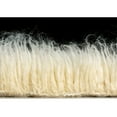 thumbnail image 4 of Linon Flokati Area Rug Collection, Natural, 6' x 9', 4 of 6