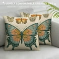 thumbnail image 3 of Nawypu YUESHARE Boho Colorful Butterfly Throw Pillow Cover, Butterfly Lover Gifts for Home Girls Room Bedroom Decor, 3 of 5