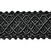 thumbnail image 3 of Expo International Jolie Lattice Braid Trim Embellishment, 20-Yard, Black, 3 of 4
