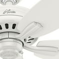 thumbnail image 2 of Hunter Newsome 52" Indoor/Outdoor Home Ceiling Fan with Pull Chain, Fresh White, 2 of 3