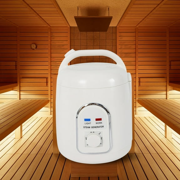 Portable Sauna Steamer Pot SPA Steam Generator ABS For Shower Bath 110V 1.5L